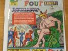 FANTASTIC FOUR ANNUAL #1 VG (4.0) MARVEL COMICS KIRBY 1963*