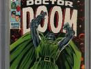 Marvel Super-Heroes #20 CGC 7.5 VF- DOCTOR DOOM VALERIA FANTASTIC FOUR Comics