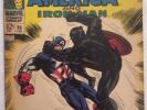 Tales of Suspense #98 (Feb 1968, Marvel) Captain America Black Panther, Fine+