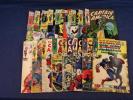 Lot of 17-Marvel Comics– Captain America –1968-70 Silver Bronze