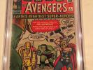 AVENGERS 1 CGC 3.0 Iconic Silver Age Classic 1st Appearance of the Avengers