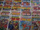 Iron Man 1968 #101-119,122,125-127, 129-133, 136,138, 139,140 40-book Bronze lot