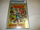 THE AVENGERS 100 CGC 3.0  OFF WHITE PAGES ALL AVENGERS APPEAR