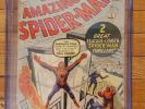 Amazing Spiderman #1 1963. CGC 1.8 Marvel Silver Age Key. 2nd Spiderman