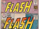 DC THE FLASH # 125, 132, 138, 140 and 147; 1961-1964; GOOD - VG; OVERSTREET $100