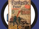 Fantastic Four 13 Signed By Stan Lee First App Of The Watcher W/ Coa