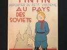 Hergé Tintin au Pays des Soviets 1ère Edition Pirate 1972 Splendeur Belge NEUF.