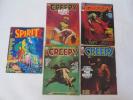 Creepy magazine Warren Lot horror fantasy comic book 115 117 76 The Spirit 2