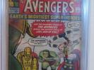 The Avengers #1 (Sep 1963, Marvel) CGC 3.0 - COLORS JUST EXPLODE OFF THE COVER