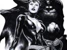 Batman, Catwoman (11"x17") by Diego Bernard - Ed Benes Studio