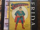 SUPERMAN #6 CGC 7.5 Superman 1940 1st Splash page in Superman comic Golden Age