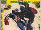 Tales of Suspense #98 Dec 1967 Marvel  Black Panther vs Cap High Grade VF+   NR