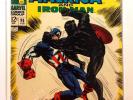 #98 Tales of Suspense Captain America 1960s Marvel Comic Book- Fine (CA-98)