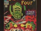 Fantastic Four 49 VG 4.0 *1 Book* 1st Punisher Cyborg Galactus Kirby & Lee