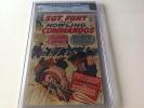 SGT FURY AND HIS HOWLING COMMANDOS 3 CGC 6.0 AD AVENGERS 1 MARVEL COMICS