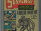 Tales of Suspense 39 CGC 3.5 | Marvel 1963| Origin & 1st Iron Man (Tony Stark)