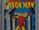 Iron Man #100 CGC 9.8 NM/M White pages Jim Starlin Mandarin Appearance