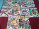 Marvel Comics Lot of 10 The Invincible Iron Man 120,137,142,145,146,149,156,183+
