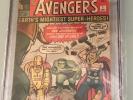 The Avengers #1 (Sep 1963, Marvel) CGC GRADE 5.0