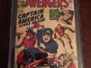 The Avengers #4 CGC 3.5 1st SA Appearance of Captain America