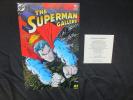 DC SUPERMAN GALLERY # 1 SIGNED X 6 WITH CERT NEAL ADAMS STERANKO PEREZ 1/5000