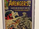 AVENGERS #14 - WATCHER APPEARANCE 3/65 CREAM TO OFF-WHITE PAGES CGC 6.0