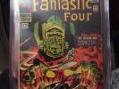 Fantastic Four #49 signed by Stan Lee first appearance of Galactus CGC
