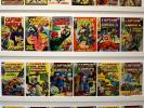 Captain America Lot of 24 comics  VG or better #102-108, 114-5, 118-121, 123-133