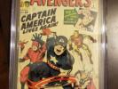The Avengers #4 (Mar 1964, Marvel) CGC 3.0. First silver age Captain America