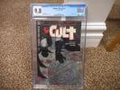Batman The Cult 1 cgc 9.8 DC 1988 Embossed cover WHITE pgs MINT Bernie Wrightson