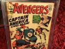 The Avengers #4 1st Silver Age Captain America Marvel Comics CGC .5 0348102003