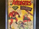 The Avengers #2 CGC 3.0 (Nov 1963, Marvel) Very RARE Find Hulk, Thor, Iron Man