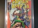 CAPTAIN AMERICA  # 118 CGC 7.5 SS S.LEE OW-W  FALCON & REDWING APP