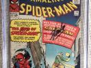 AMAZING SPIDER-MAN # 18 cgc 8.0 1 st Ned Stan Lee Sig Avengers Key 2,3,5,14, 15