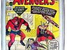 Avengers #  2 CGC 3.0