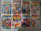 IRON MAN #100- #109... LOT OF 8... ALL IN VF OR BETTER CONDITION