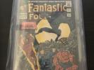 Fantastic Four #52 CGC 6.5 BIG KEY(1st Black Panther) Off White/White Pages