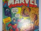 Captain Marvel #26 May 1973 Comic First App. Thanos Cover Fantastic Four Thing