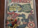 Marvel Comics Avengers #10 CGC GRADE VF/NM 9.0 11/64