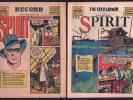 1944 July 16th  Dec 31st The Spirit Newspaper Comic Books by Will Eisner Lot (2)