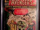 Avengers #1 3.0 CGC SS Stan Lee Signature Marvel 1st Appearance HOT Thor Loki