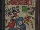 Avengers 4 CGC 3.0 | Marvel 1964 | 1st Silver Age Captain America - Steve Rogers