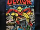DC   THE DEMON   1st DC Issue - Sept  1972, DC Jack Kirby
