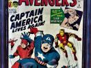 The Avengers #4 - CGC Graded: 6.0