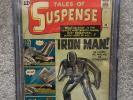 TALES OF SUSPENSE #39 (Iron Man 1st app. & origin) CGC 3.0 Marvel Comic 1963