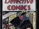 DETECTIVE COMICS #29 (1939) CGC NG "COVERLESS"  2ND BATMAN COVER #1266070001