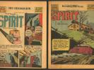 1945 Jan 7th + Feb 4th The Spirit Newspaper Comic Books by Will Eisner Lot (2)