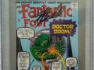 FANTASTIC FOUR 5 MARVEL MILESTONE CGC SS SIGNED BY STAN LEE