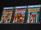 Iron Man #95, #96, & #100 1st app. of Guardsman II CGC