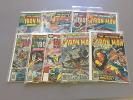 Iron Man Lot 8--Issues 109,116,117,119,120,121,122,123,124,125